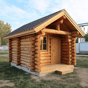баня из бревна под ключ (фото) | Строительная компания «Wood Home» баня из бревна под ключ (фото)